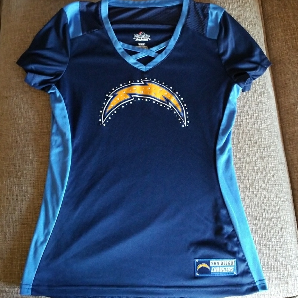 Women's Chargers jersey shirt